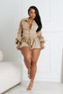 Con estilo Long Sleeve Cargo Romper